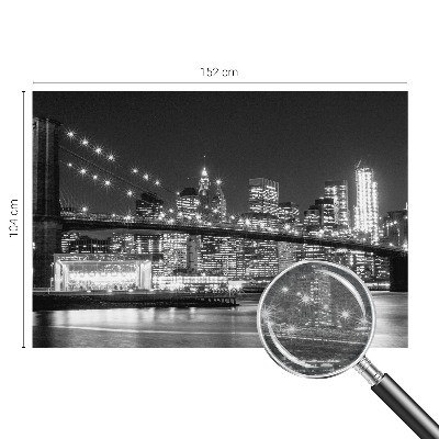 Stenska fototapeta flis z motivom nočne panorame