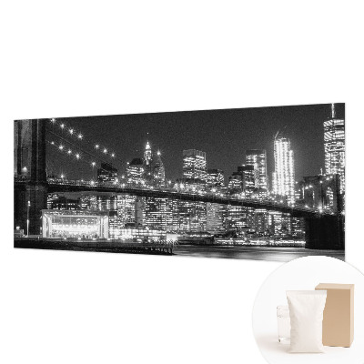 Stenska fototapeta flis z motivom nočne panorame