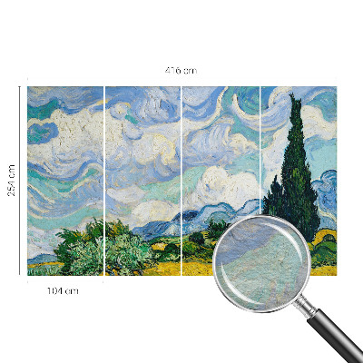 Fototapeta za spalnico Izrazni oblaki