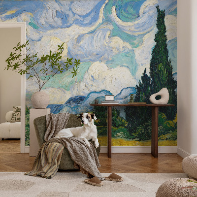 Fototapeta za spalnico Izrazni oblaki