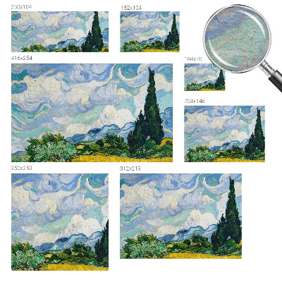 Fototapeta za spalnico Izrazni oblaki