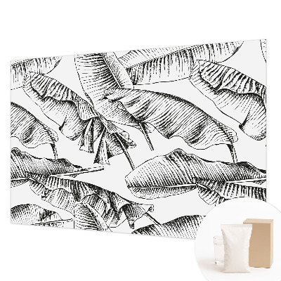 Fototapeta s tiskom z motivom bananinega lista