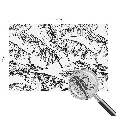 Fototapeta s tiskom Bananin list