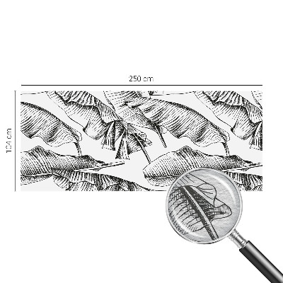 Fototapeta s tiskom Bananin list