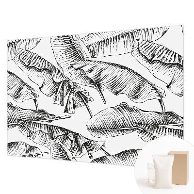 Fototapeta s tiskom z motivom bananinega lista
