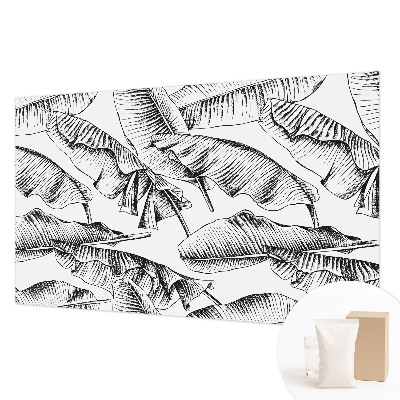 Fototapeta s tiskom z motivom bananinega lista