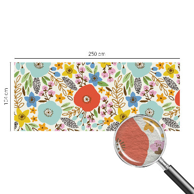 Foto tapeta Cvetlični vzorec