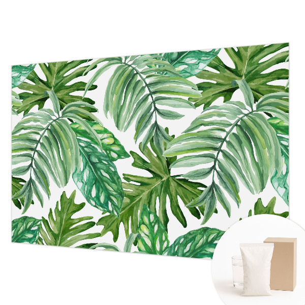 Flis fototapeta Eksotični listi