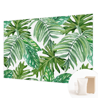 Flis fototapeta Eksotični listi