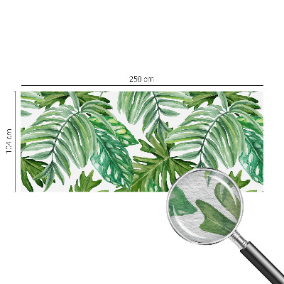 Flis fototapeta Eksotični listi