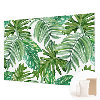 Flis fototapeta Eksotični listi