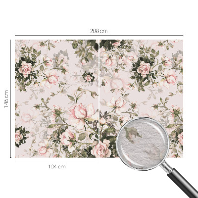 Netkana fototapeta Cvetlični vzorec