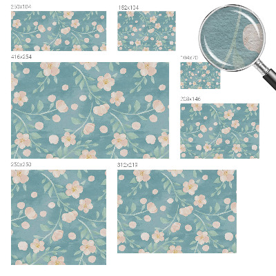 Fototapeta za dnevno sobo Cvetlična eleganca