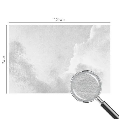 Fototapeta za spalnico Subtilni oblaki