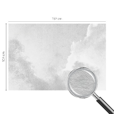 Fototapeta za spalnico Subtilni oblaki