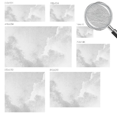 Fototapeta za spalnico Subtilni oblaki