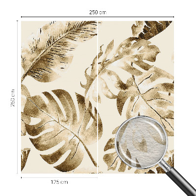 Flis fototapeta za otroško sobo Eksotična flora