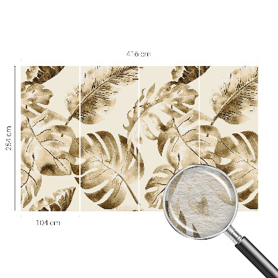 Flis fototapeta za otroško sobo Eksotična flora