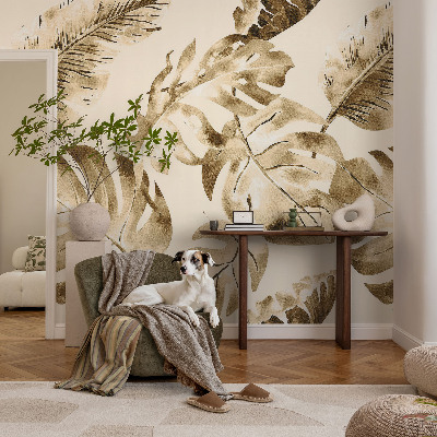 Flis fototapeta za otroško sobo Eksotična flora