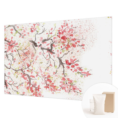 Moderna fototapeta Cvetoče veje