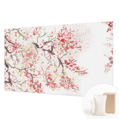 Moderna fototapeta Cvetoče veje