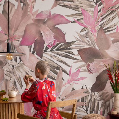 Dekorativna fototapeta Eksotično cvetje