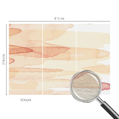 Foto tapeta Pastelne poteze