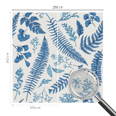 Flis fototapeta Botanični vzorci