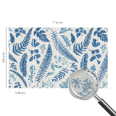 Flis fototapeta Botanični vzorci