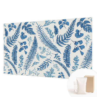 Flis fototapeta z botaničnim vzorcem