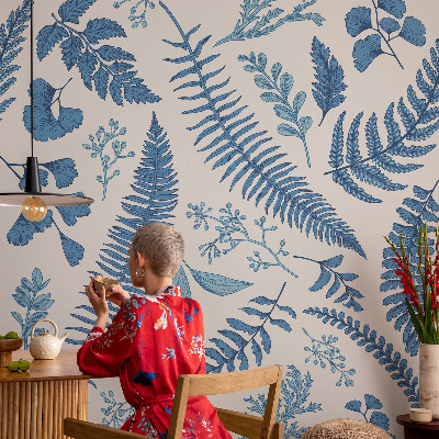 Flis fototapeta Botanični vzorci