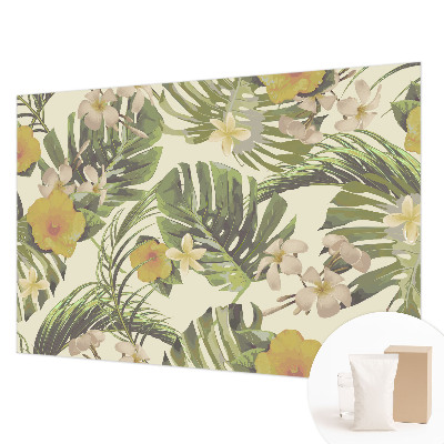 Stenska fototapeta flis Eksotična flora