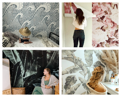 Stenska fototapeta flis Eksotična flora