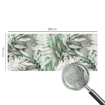 Fototapeta po meri z motivom akvarelnih listov