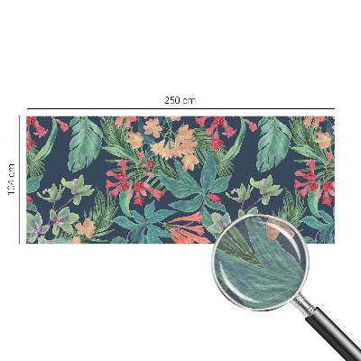 Tiskana fototapeta flis Tropsko cvetje