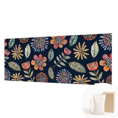 Fototapeta za spalnico Cvetlični mozaik