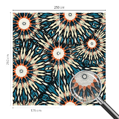 Moderna fototapeta z motivom energije cvetja
