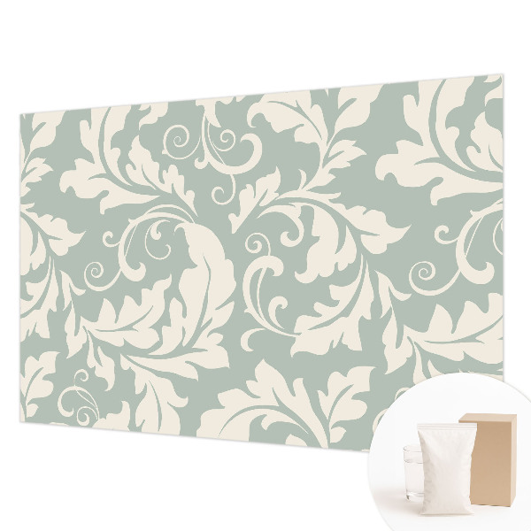 Flis fototapeta za otroško sobo Dekorativni listi