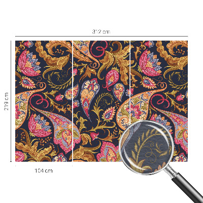 Dekorativna fototapeta Barvit paisley