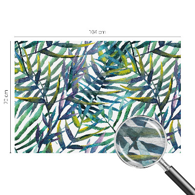 Stenska dekoracija fototapeta Eksotična vegetacija