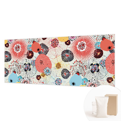 Netkana fototapeta Barvite rože