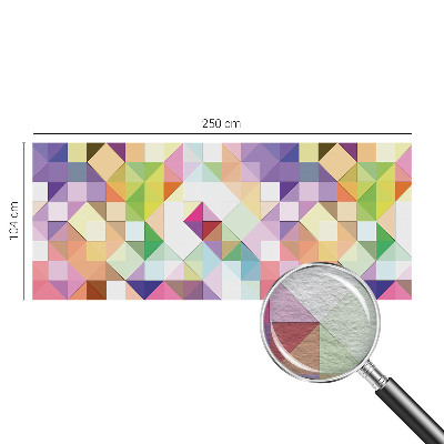 Flis fototapeta Barvite oblike