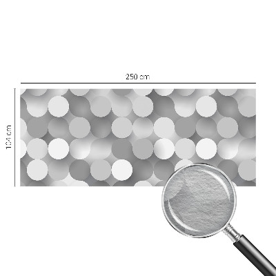 Fototapeta po meri Sivi krogi