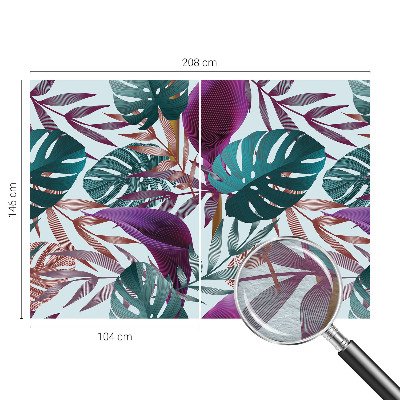 Fototapeta za spalnico Tropska sestava