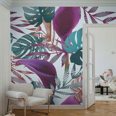 Fototapeta za spalnico Tropska sestava