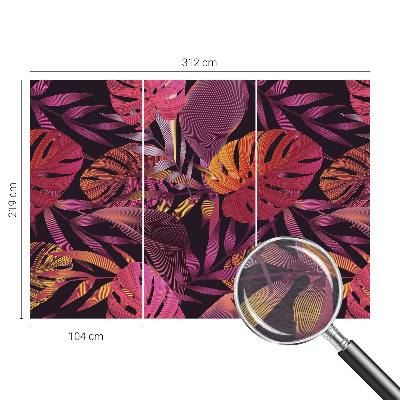 Fototapeta za steno Eksotični listi