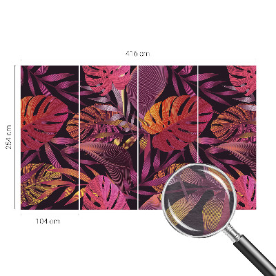 Fototapeta za steno Eksotični listi