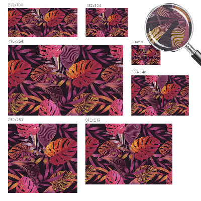 Fototapeta za steno Eksotični listi