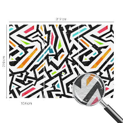 Fototapeta za dnevno sobo Abstraktni mozaik