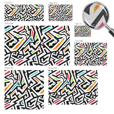 Fototapeta za dnevno sobo Abstraktni mozaik